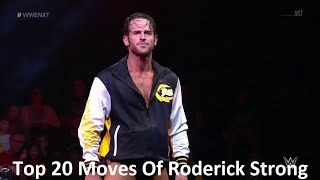 Top 20 Moves Of Roderick Strong [upl. by Oab]