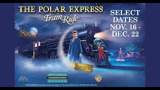 THE POLAR EXPRESS™ Train Ride at the NC Transportation Museum [upl. by Rimidalv]