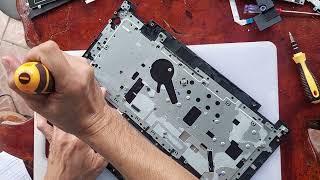 Dell Inspiron 3481 Replacing Keyboard  DIY Repair  Fixed [upl. by Katuscha]