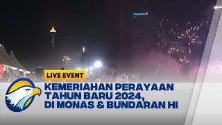 Detikdetik Perayaan Tahun Baru 2024 di Kawasan Jakarta [upl. by Rolland]