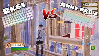 Anne pro 2 vs rk61 🤩satisfying gameplay [upl. by Omissam495]