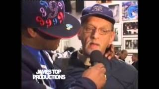 Graffiti legend IZ THE WIZ Quick interview with JAMES TOP [upl. by Dimitry]