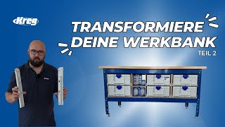 Transformiere deine Werkbank mit Kreg amp TANOS DIYAufbewahrungslösungen  Teil 2 [upl. by Eusebio]