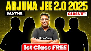 1st Class of Maths by Ashish Sir  Arjuna JEE 20 2025 Batch 🔥 [upl. by Oram984]