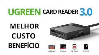 LEITOR DE CARTÃO DE MEMÓRIA UGREEN CARD READER [upl. by Lebyram434]