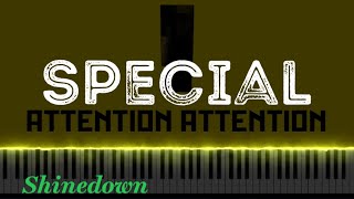 Shinedown  Special Piano Tutorial [upl. by Yeknarf672]