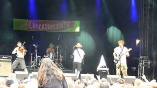 The Dreadnoughts live at Greenfield Festival 2011 HD [upl. by Emmye422]