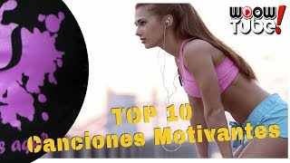 TOP 10 CANCIONES MOTIVADORAS  por PsicoVlog [upl. by Aluk]