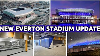 BEST PREMIER LEAGUE STADIUM Inside Everton’s New Stadium Latest Updates from BramleyMoore Dock [upl. by Frangos]