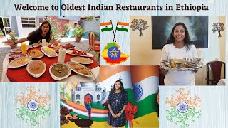 Oldest Indian Restaurant  Ethiopia Addis ababa  Ferils Mad World [upl. by Anay41]