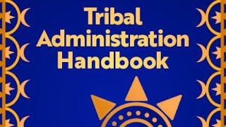 Tribal Administration Handbook Book Talk [upl. by Isus]