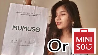 Mumuso Better Than Miniso  Vlog  Haul [upl. by Oiromed]