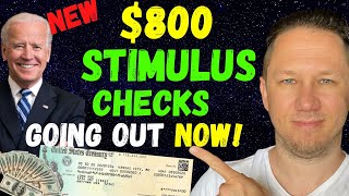 NEW 800 Stimulus Checks amp Inflation Relief Checks Going out in November amp December [upl. by Arateehc]