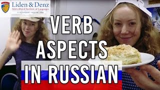 Verbs aspects in Russian with Anna Imperfective amp Perfective Verbs [upl. by Bluh]