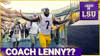 Could Leonard Fournette Join LSU Football Coaching Staff [upl. by Einhpets]