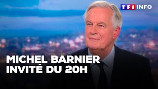 Invité du 20H Michel Barnier actionnera quotassurémentquot le 493 pour adopter le budget｜TF1 INFO [upl. by Pachton]