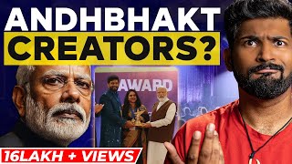 PM Modi gave us National Creators Award to BUY our loyalty  Abhi and Niyu [upl. by Annaeel]