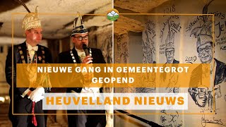 Heuvelland Nieuws Nieuwe gang in gemeentegrot geopend [upl. by Annavahs448]