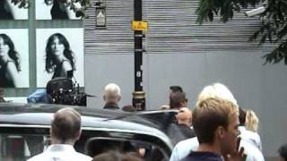 Colin Farrell Filming In London  August 2009 [upl. by Eislek]