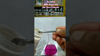 Colour changing redox reaction shorts subscribe [upl. by Geilich448]