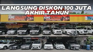 TURUN HARGA SAMPAI 100 JUTA MOBIL BEKAS DIESEL TERBAIK DI SHOWROOM KING GALLERY KEMAYORAN JAKARTA [upl. by Ocisnarf]