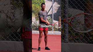 Cristiano Ronald Skill workout for tennis players 💪cr7 novakdjokovic cr7 youtube channel [upl. by Milzie]