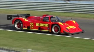 Gebhardt C91 Group C car F1 V8 [upl. by Ecinert]