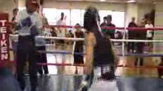 Edwin Valero sparring session [upl. by Nomelc]