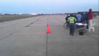 Floyd Bennett Field 41411 PRO123 Finish Bike Race [upl. by Ashlee]