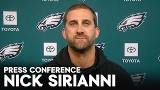 Eagles Press Conference Nick Sirianni  November 11 2024 [upl. by Ioved]