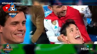 Cristiano y Edu Aguirre CANTAN JUNTOS quot¿DÓNDE ESTÁ CR7quot  Chiringuito Inside [upl. by Radec]