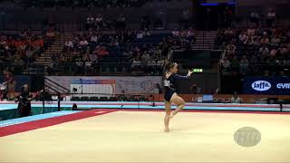 HEDUIT Carolann FRA  2022 Artistic Worlds Liverpool GBR  Qualifications Floor Exercise [upl. by Atinet]