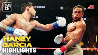 THREE KNOCKDOWNS  Devin Haney vs Ryan Garcia Fight Highlights [upl. by Nancey]