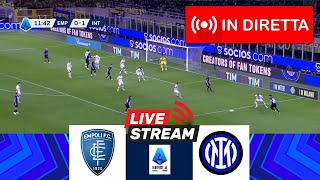 🔴IN DIRETTA InterEmpoli  Lega Serie A 202425  Partita in diretta oggi [upl. by Ahsot597]