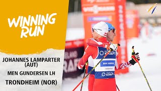 Lamparter bows out of 202324 season with a win  FIS Nordic Combined World Cup 2324 [upl. by Silliw824]