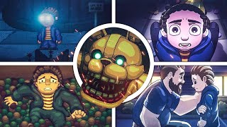 НОВЫЙ ФНАФ ПЕРЕДАЕТ ПРИВЕТ ► FNAF Into The Pit 1 Прохождение [upl. by Nnail]