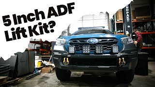 5 Inch Lifted 2022 Subaru Outback WalkAround Patrick Andersons Custom Lift Kit Build [upl. by Esserac242]