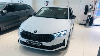 2025 SKODA OCTAVIA SPORTLINE IN 4K skodaoctavia skoda octavia carreview facelift 2024 [upl. by Marcille]