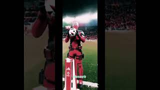 Deadpool x football💀  sorry for mid edit [upl. by Annehcu]