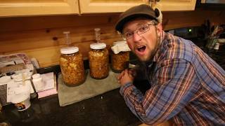 Cheap and Easy DIY Fermenting Lid with Airlock for any Jar [upl. by Idnim]