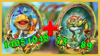 INFINITE MURLOCS  HARD BUT NOT IMPOSIBLE  Hearthstone Battlegrounds [upl. by Onaicram718]