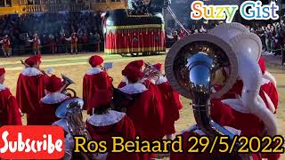 Ros Beiaard 2022 Dendermonde Belgium paraded by the 4 Aymons sons Vier Heemskinderen rosbeiaard [upl. by Amal]