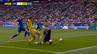 Roman Yaremchuk Goal Slovakia vs Ukraine 12 All Goals  euro 2024 Highlights [upl. by Selma]