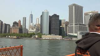 Staten Island Ferry  Staten Island nach Manhatten  New York City Skyline View [upl. by Delastre]