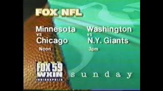 Commercials from Sept 1994  FOX 59 WXIN  WRTV 6 Indianapolis [upl. by Ahtabat783]