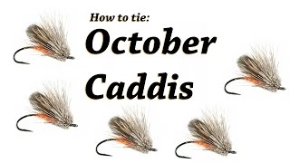 Fly Tying  Steelhead October Caddis [upl. by Anees455]