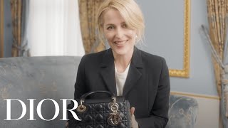 Whats inside Gillian Andersons Lady Dior bag  Episode 7 [upl. by Mellie]