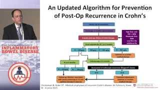 DEBATE Postoperative Therapy in Crohn’s Disease  Can be Delayed [upl. by Dobb]