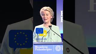 We raised our renewable energy target for 2030 vonderLeyen [upl. by Edorej]