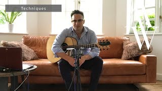 How I record Acoustic Guitars  Michael Watts [upl. by Surat798]